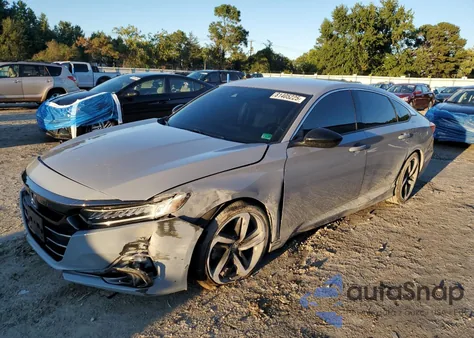 2022 Honda Accord Sport from USA, damaged, VIN 1HGCV1F30NA032617